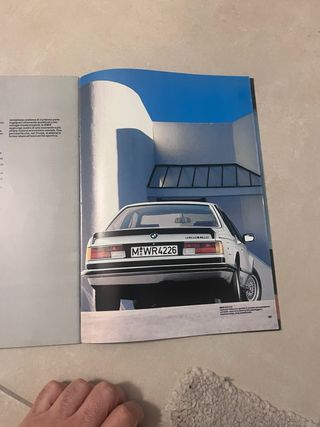 Bmw 635csi 628csi brochure