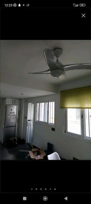 SE MONTA E INSTALAN VENTILADORES TECHO