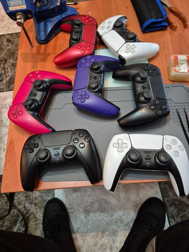 Reparo mando ps5 ps4 sticks efecto hall v6 h1:30