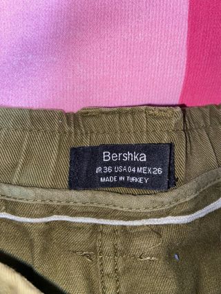 Pantalones cargo verde militar