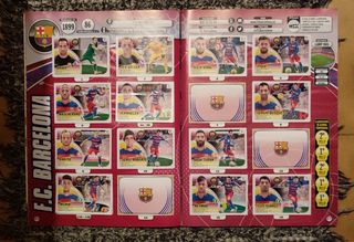 Album incompleto la liga 16-17