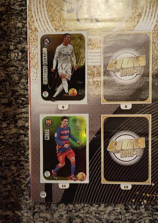 Album incompleto la liga 16-17