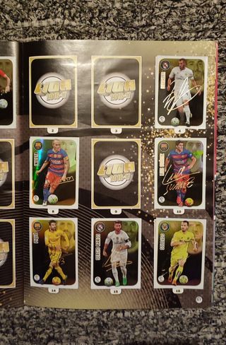 Album incompleto la liga 16-17