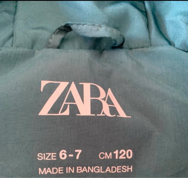 Chaleco niño zara talla 6 años