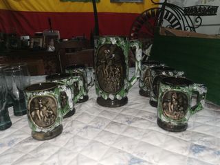 BOCCALI DI BIRRA ANTICHI D. QUIJOTE