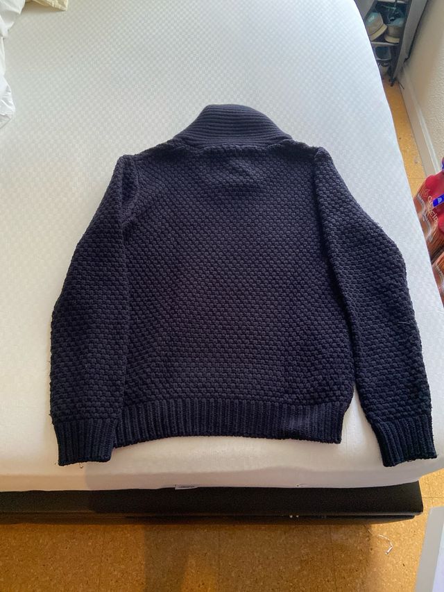 Jersey de cuello vuelto azul marino Scotch Soda