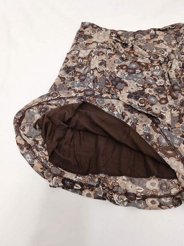 Gonna a ruota S / M gonna a fiori Kookai