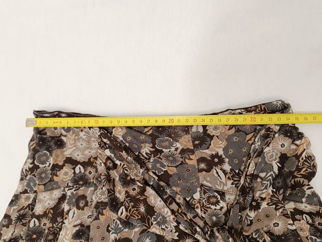 Gonna a ruota S / M gonna a fiori Kookai