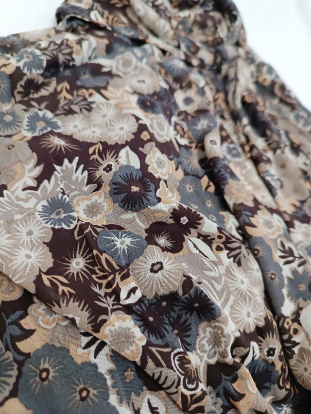 Gonna a ruota S / M gonna a fiori Kookai