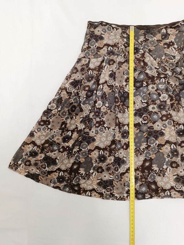 Gonna a ruota S / M gonna a fiori Kookai