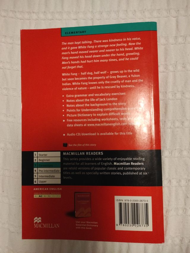 MR (E) White Fang Pk (MacMillan Readers. Elementary Level)