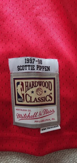 Camiseta Scottie Pippen Chicago Bulls.