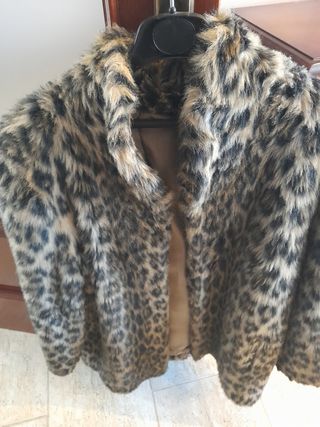 Chaquetón print color gris 