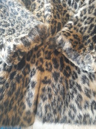 Chaquetón print color gris 