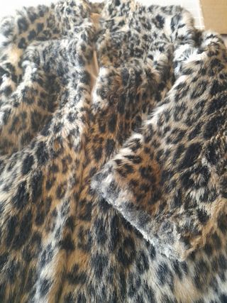 Chaquetón print color gris 