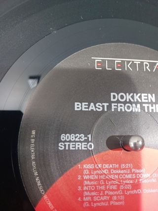 Dokken-beast from the East vinile 1988