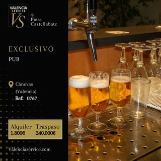 0767 - EXCLUSIVO PUB EN CÁNOVAS  