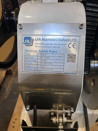 LFA OXFORD Maquina prensado rotatorio TDP 5