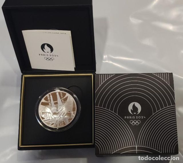10€ Silver Coin - Paris 2024 Olympic Games - Tokyo