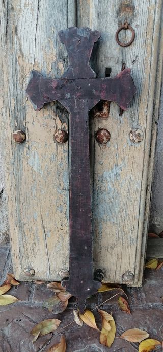 Crucifijo Antiguo Madera
