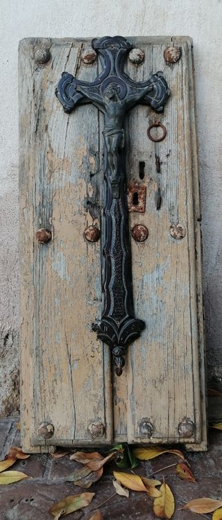 Crucifijo Antiguo Madera