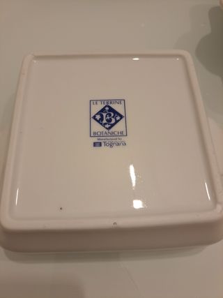 SET 4 TERRINE DECORATE IN CERAMICA