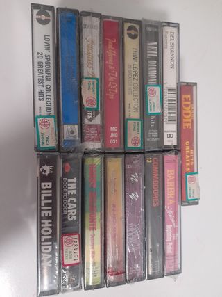 Musicassette lotto 15 pezzi