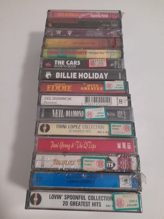 Musicassette lotto 15 pezzi