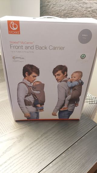 Mochila porta bebés stokke