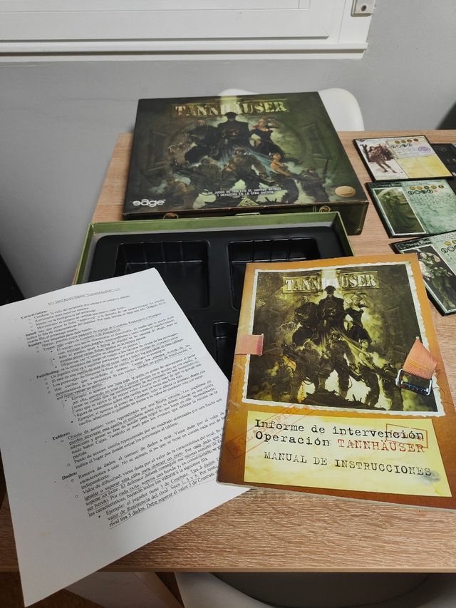 Juego de mesa Tannhauser