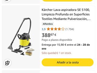 Karcher SE 5.100 lava aspiradora moquetas 