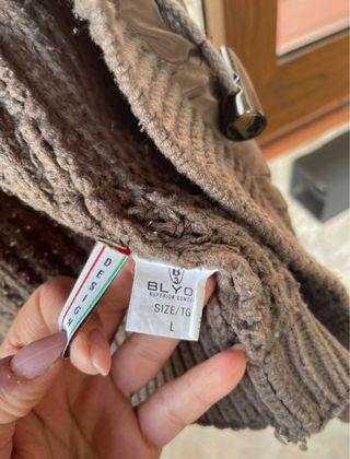 Giacca di lana taglia L
