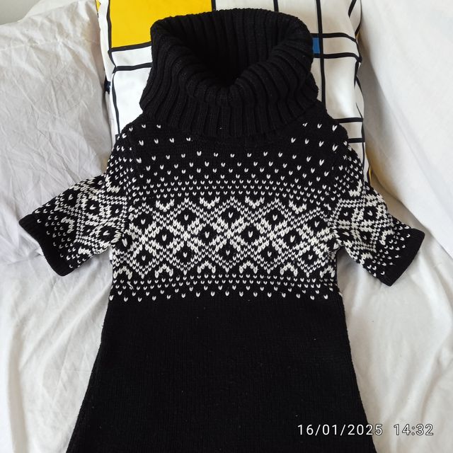 Lote 2 vestido punto+leggins