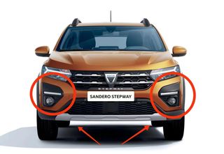 Embellecedor paragolpes dacia sandero III 