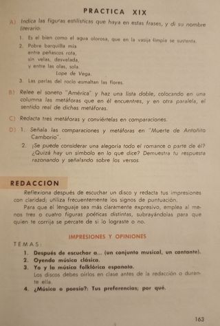 LENGUA ESPAÑOLA. Libro de texto 1969