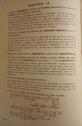 LENGUA ESPAÑOLA. Libro de texto 1969