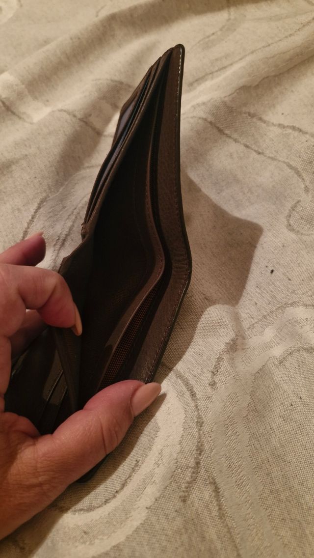 Cartera billetera hombre piel