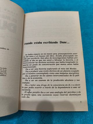 Libro El mesías de Dune. Frank Herbert