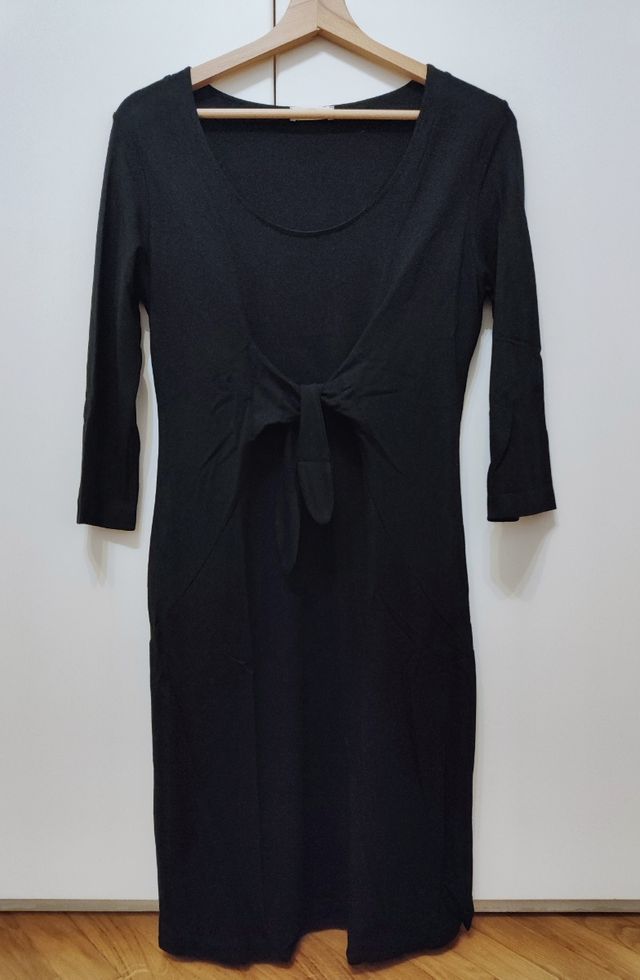 Abito nero viscosa