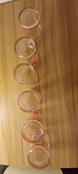 6 bicchieri CocaCola olimpiadi 1984,vintage 