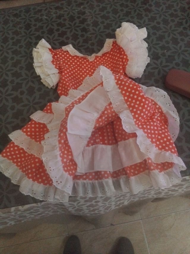 Vestido de sevillana
