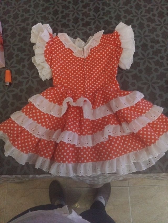 Vestido de sevillana