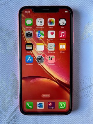 IPHONE XR CORAL BATERÍA 77