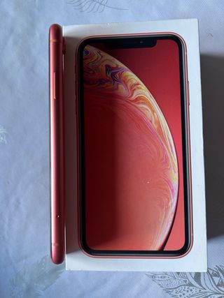 IPHONE XR CORAL BATERÍA 77