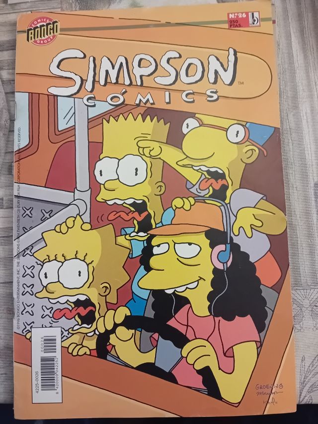 Comic los simpsons  numero 26