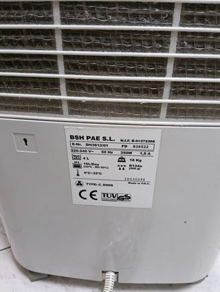 UFÈSA DESHUMIDIFICADOR 16L