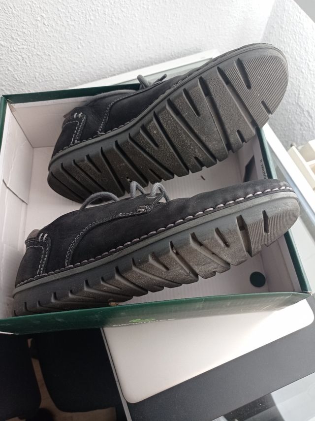 Zapatos deportivos de piel