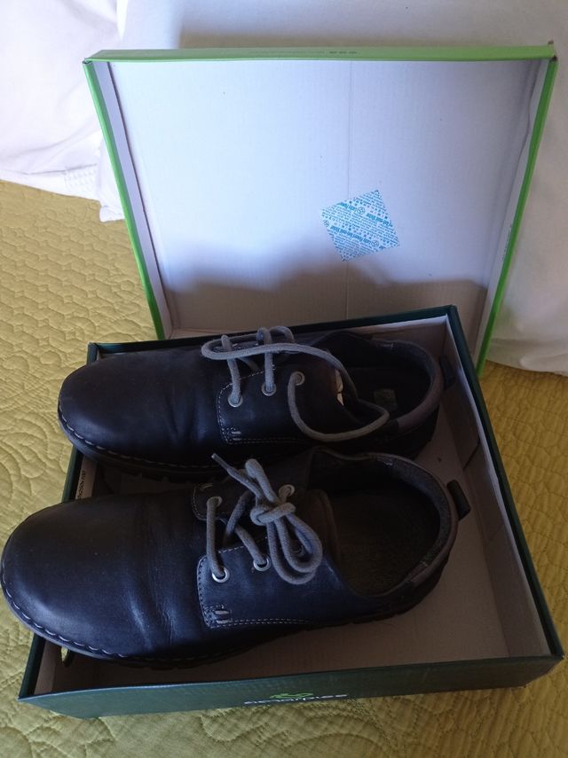 Zapatos deportivos de piel