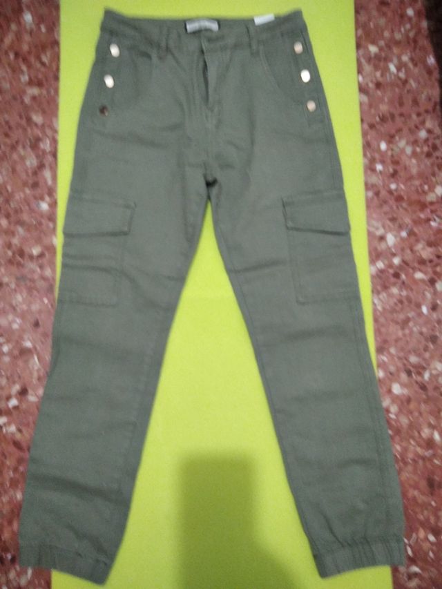 Pantalón mujer verde redseventy
