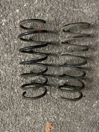 Suspension trasera y muelles delanteros